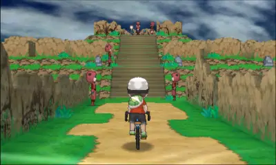 Le sommet du Mont Mémoria est envahi par la Team Magma.